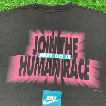 Nike Vintage T Shirt Mens Instant Karma Frank Ocean Lennon Music Rap Pink 90s