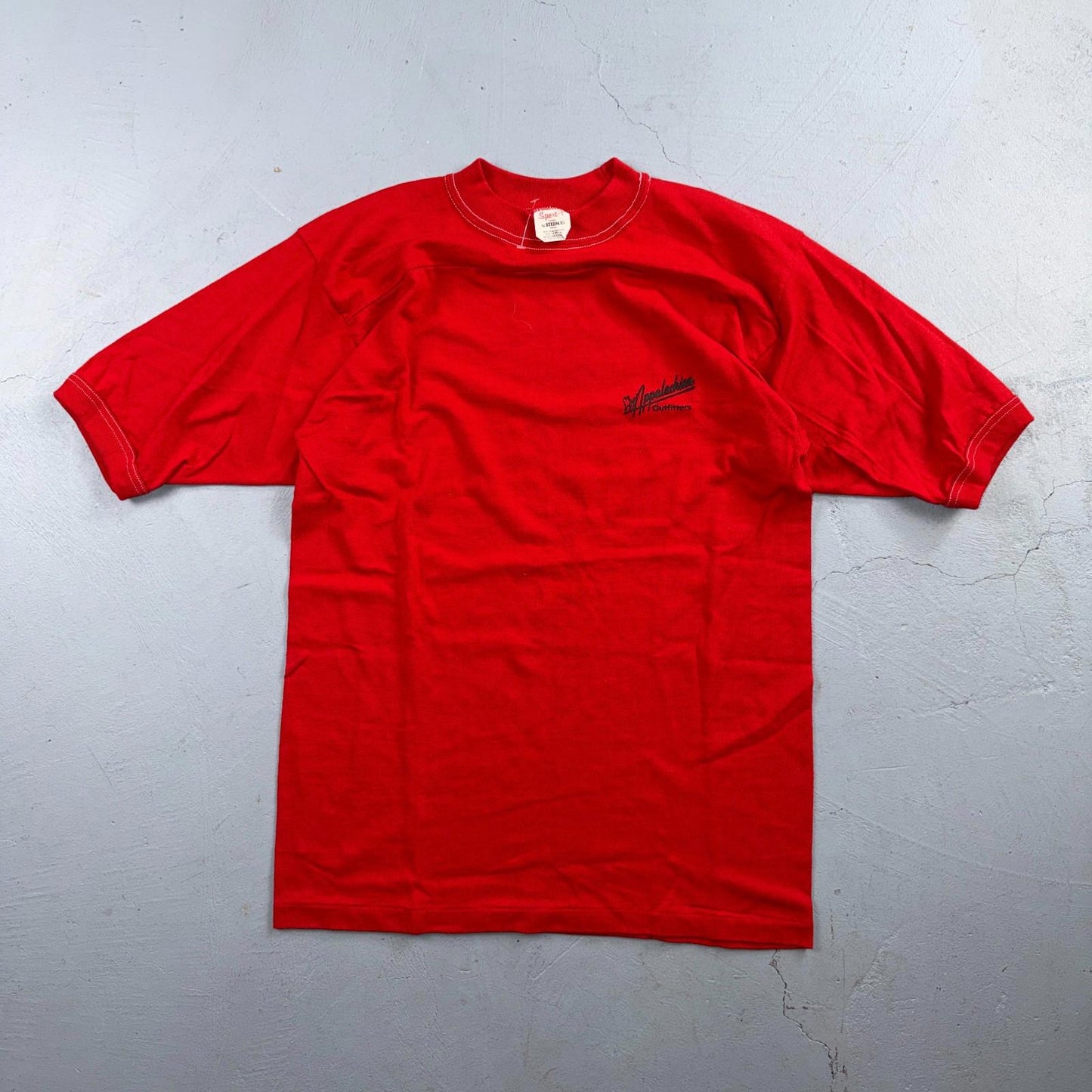 Appalachian VTG T Shirt 70s Stedman Footprint Memories Hiking Travel USA 1970s