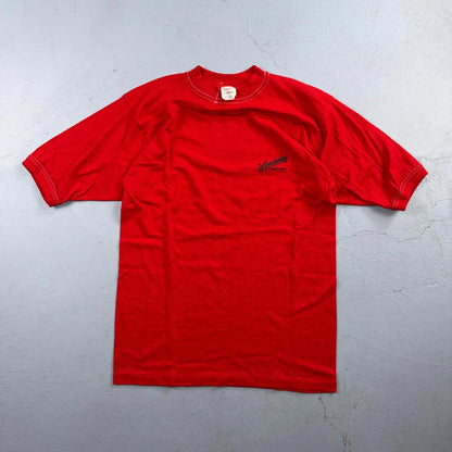 Appalachian VTG T Shirt 70s Stedman Footprint Memories Hiking Travel USA 1970s