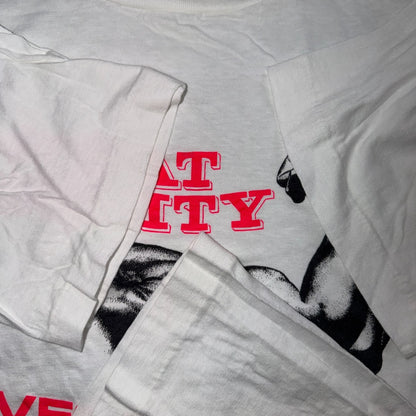 Invest In Your Body 90s VTG T Shirt Arnold Schwarzenegger Gym Flex Arm Strong