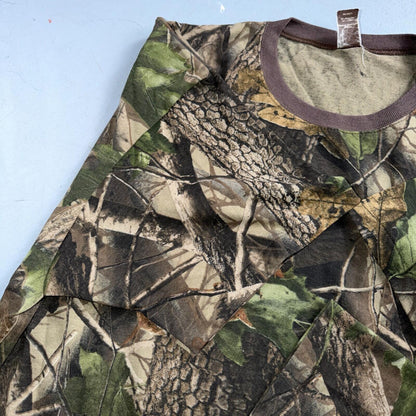 Vintage Ranger Shirt Mens 2X Realtree Hardwoods Camo Hunting Outdoors USA Made