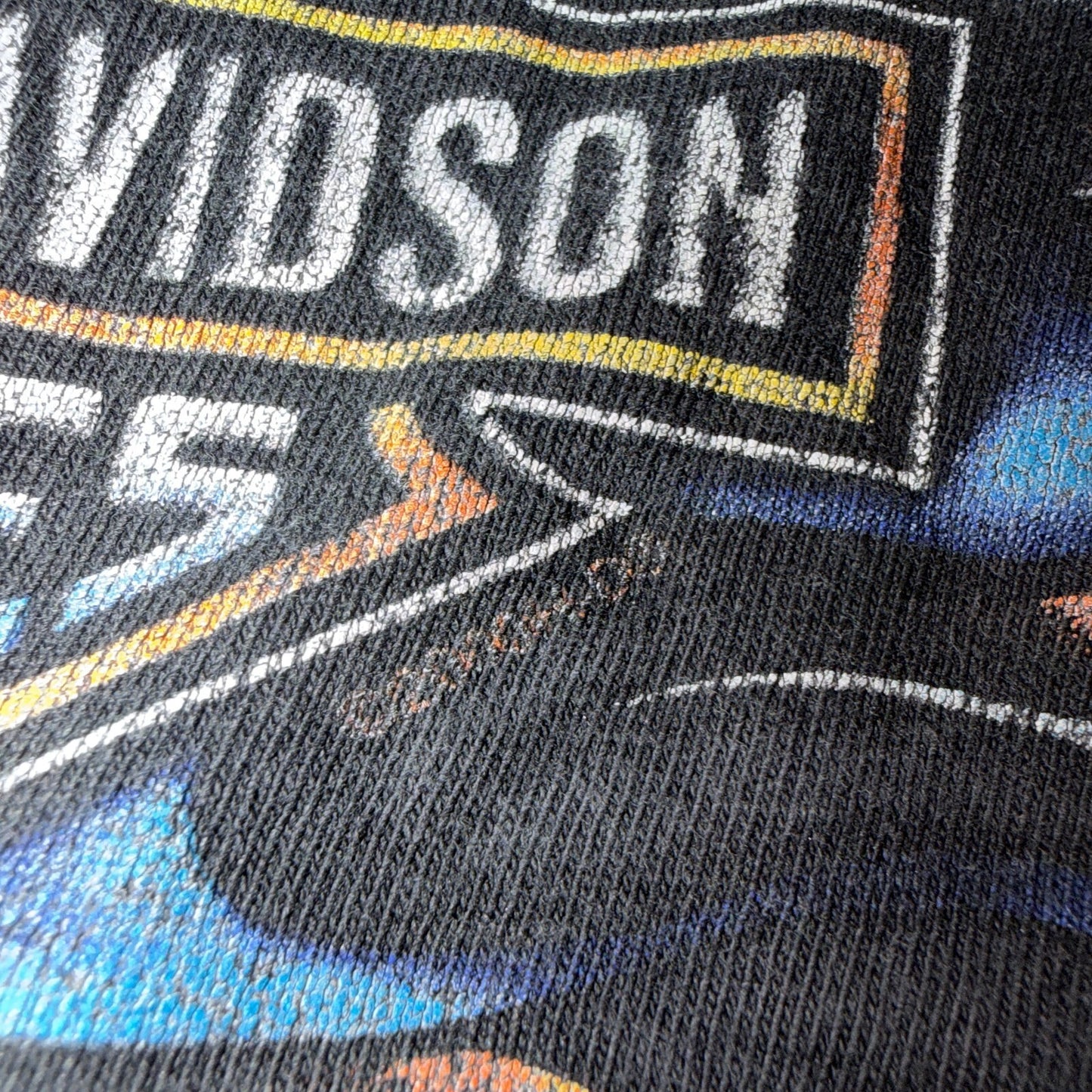 Harley Davidson Savannah Georgia Dealer T Shirt Motorcycle Biker VTG 1999 USA