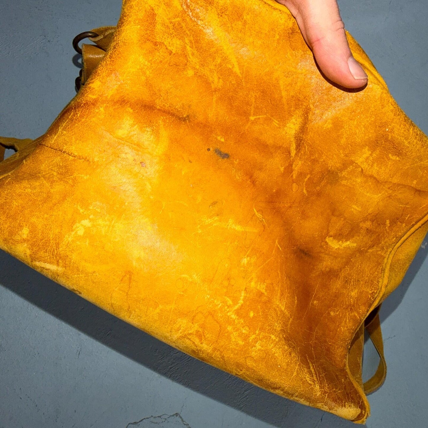 VTG 1940s Vogue California Suede Bag Purse Leather Rockabilly 40s 50s Western