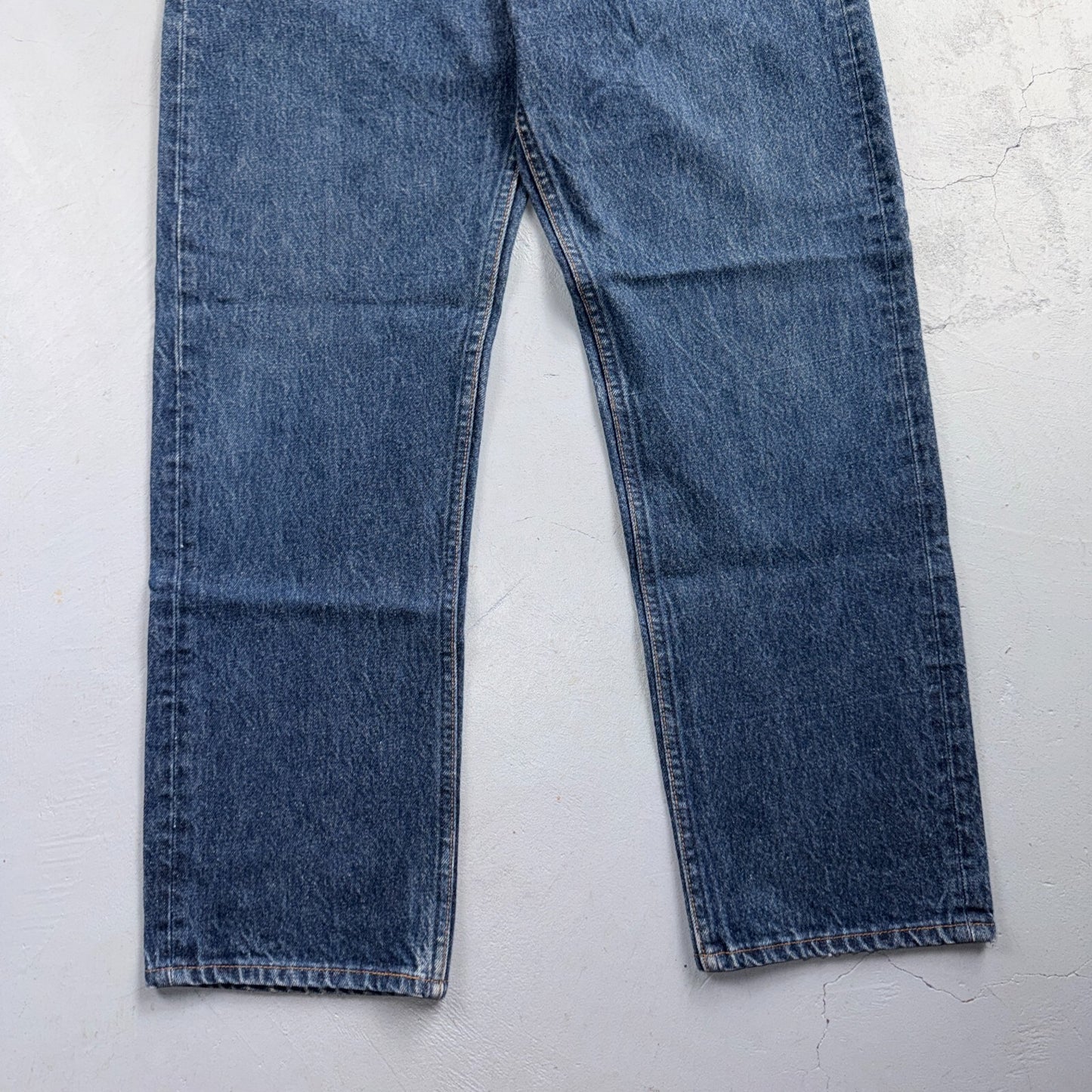 Levis 501 Vintage 80s USA XX Straight Leg Jeans Blue Dark Wash 34x30 Act 32x27