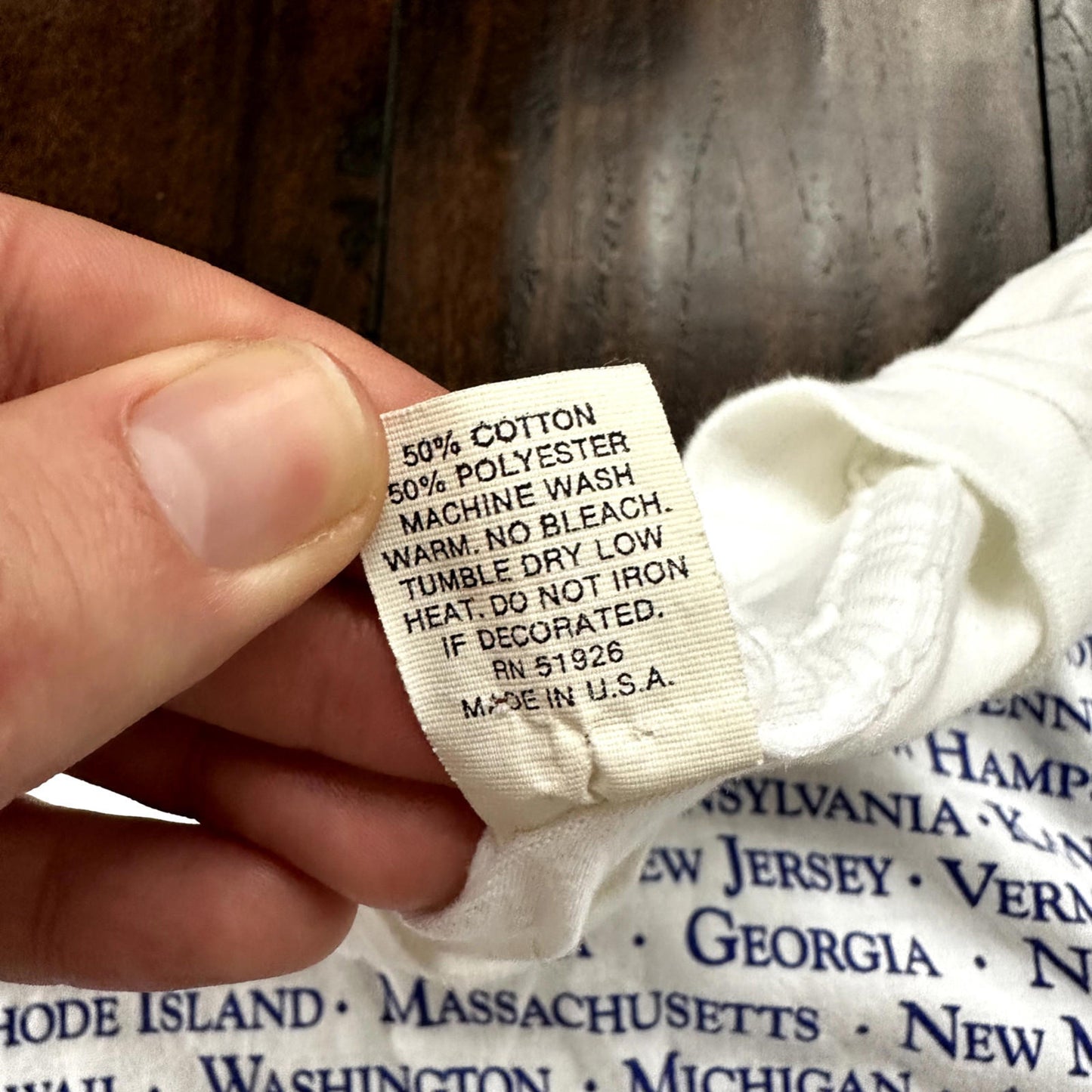 Oregon Trail West Map Vintage T Shirt Single Stitch State USA Cool 80s