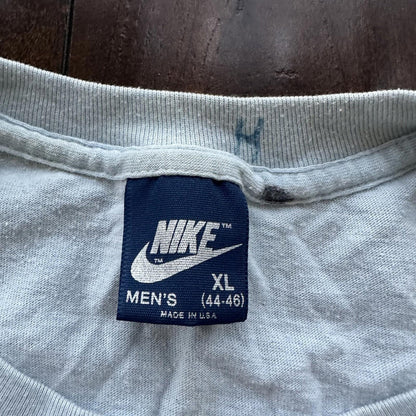 Nike Lips Vintage T Shirt 80s USA Rare Crop Grunge Skate Hot Dare Tongue Gym