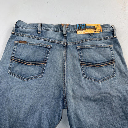 Ariat NWT Jeans Men's Size 36 x 38 Legacy M2 Relaxed Boot Cut Medium Wash