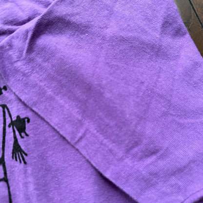 Sand Island Hanes XL Beefy Vintage T Shirt 80s 1980s Purple Skater Hipster