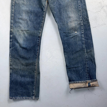 Levis 505 Big E Vintage 60s Redline Selvedge USA XX 1960s Jeans 501 Act 31x28