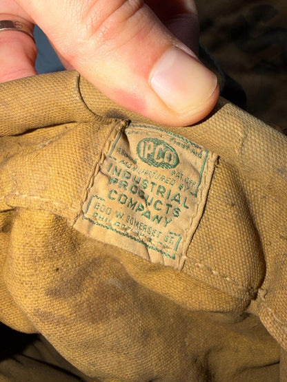 VTG Bell System Telephone Repairman Tool Bag Case Lineman Belt Canvas 50s 60s