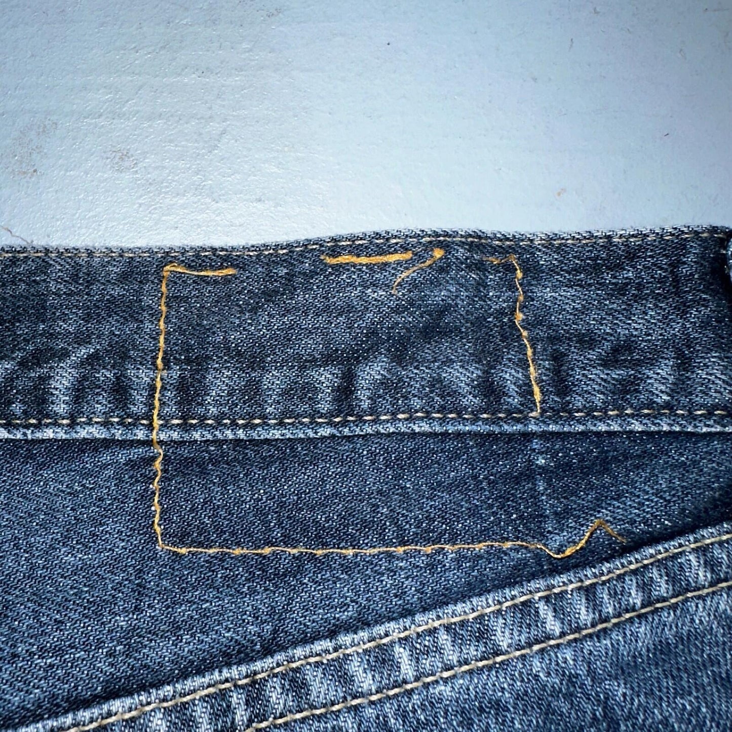 Levis 501 Vintage Y2K 90s XX Straight Leg Jeans Blue Med Wash 38x34 Act 39x34