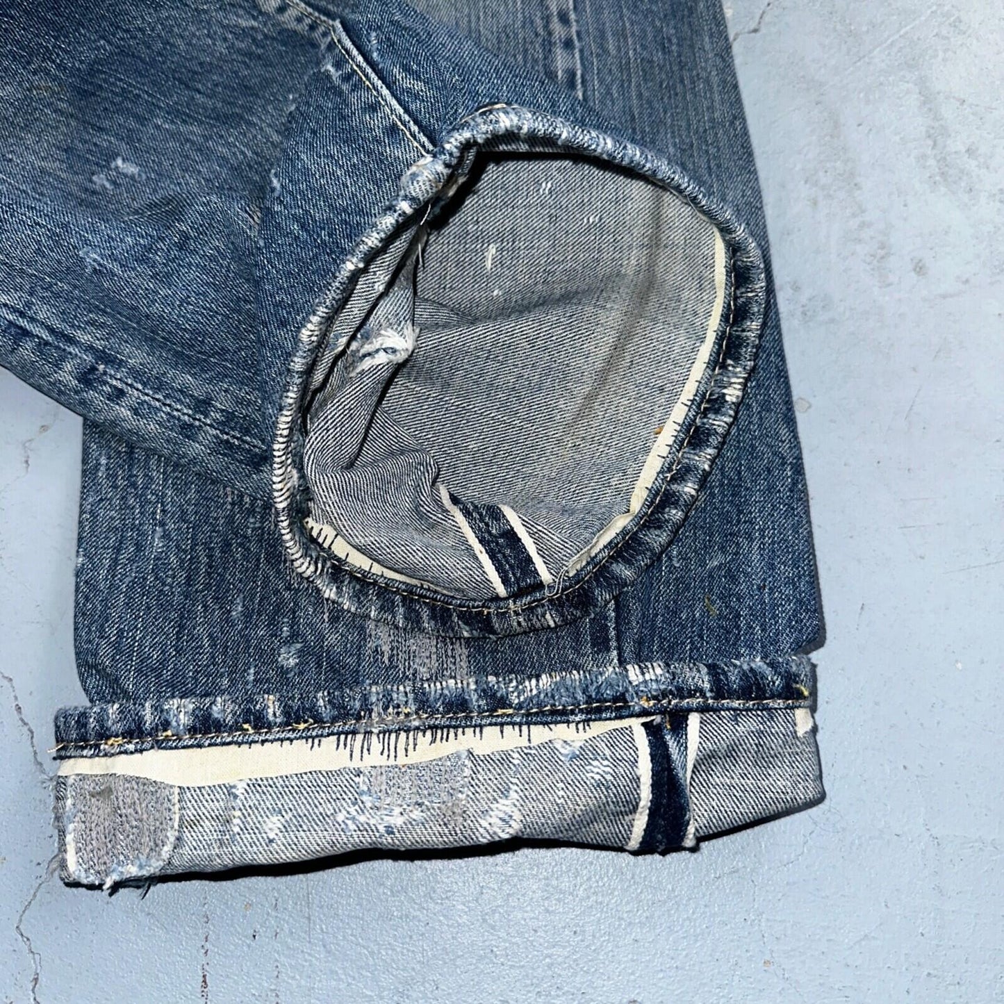 Levis 501 Big E Vintage 60s Redline Selvedge USA XX 1960s Jeans 66 Act 34x28