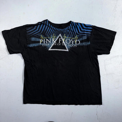 Pink Floyd Music Band 2008 VTG T Shirt Y2K Classic Rock Dark Side Of Moon