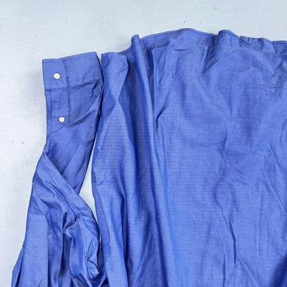 Ralph Lauren Shirt Mens 17.5 Long Sleeve Button Up Pony Yarmouth Cotton