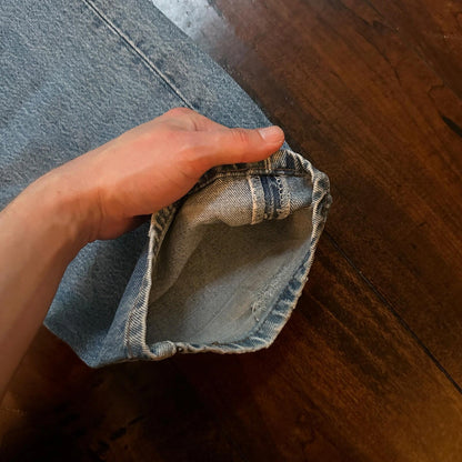 Levis 501 Vintage Y2K Straight Leg XX 2000s Jeans 36x34 Light Wash Act 33x33