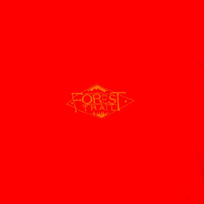 Forest Trail Wolf T Shirt 90s Colorful Graphic Single Stitch Animals Rare Red