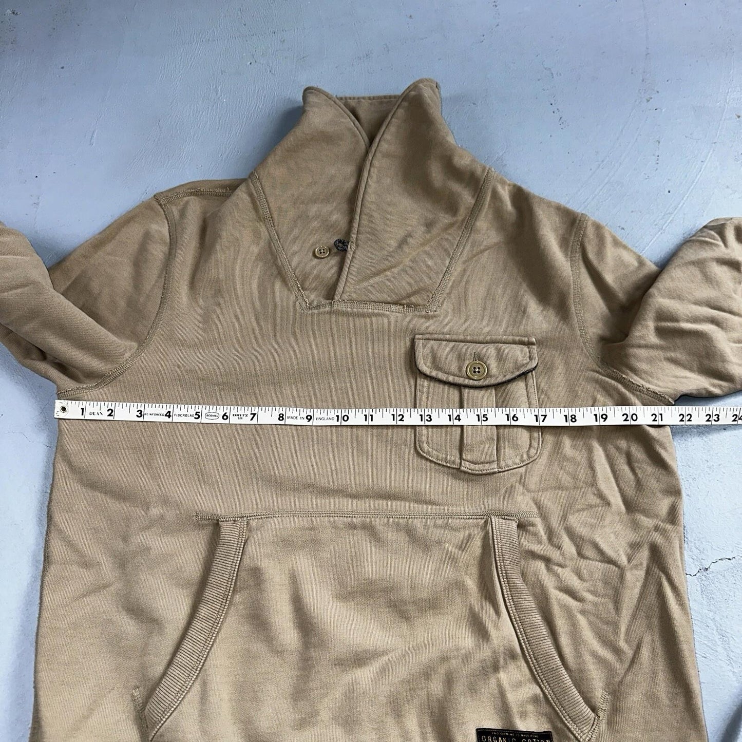 Todd Snyder LL Bean Maine-Ah Collection Shawl Neck Terry Sweatshirt Sweater M