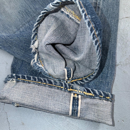 Levis Big E Vintage 50s Redline Hidden Rivets USA 1950s Jeans 503 501 Kids 24x26