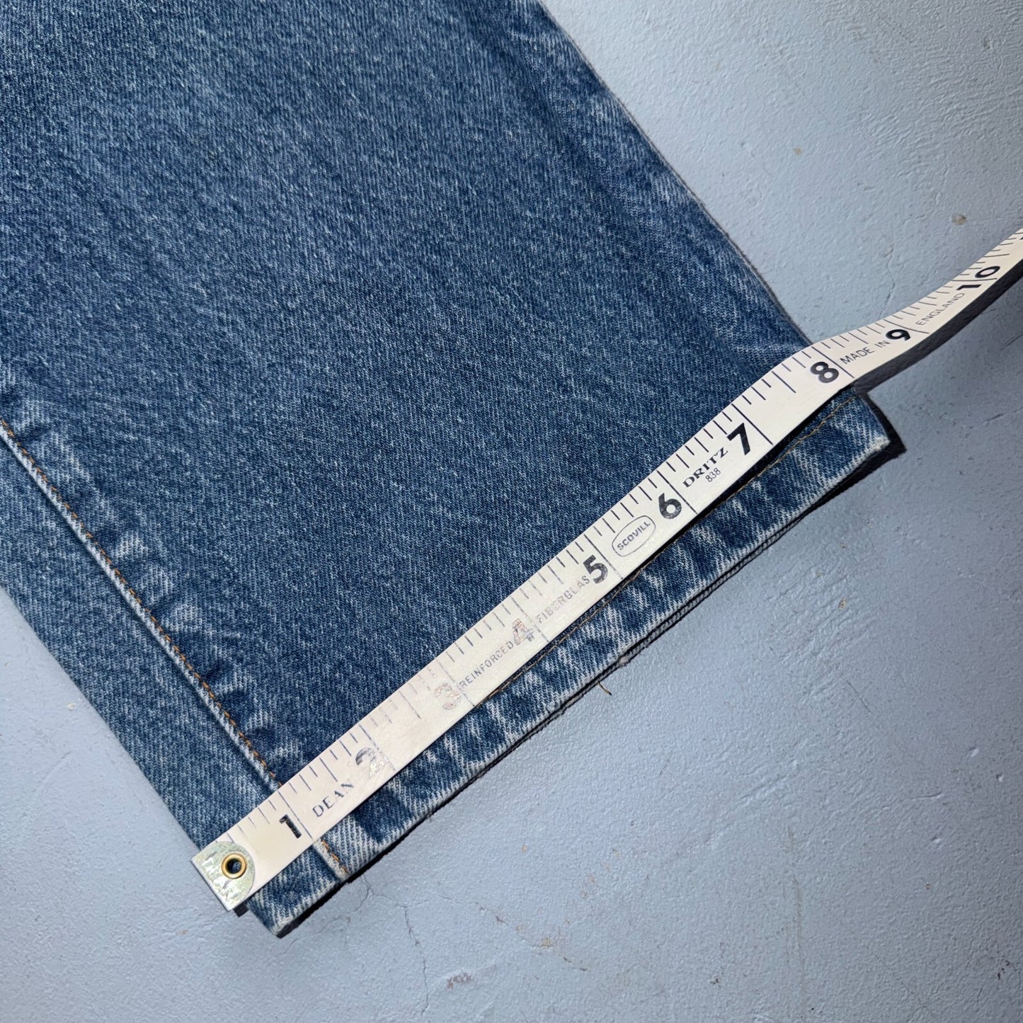 Levis 501 Vintage 80s USA XX Straight Leg Jeans Blue 26501 0159 30x31 Act 28x31