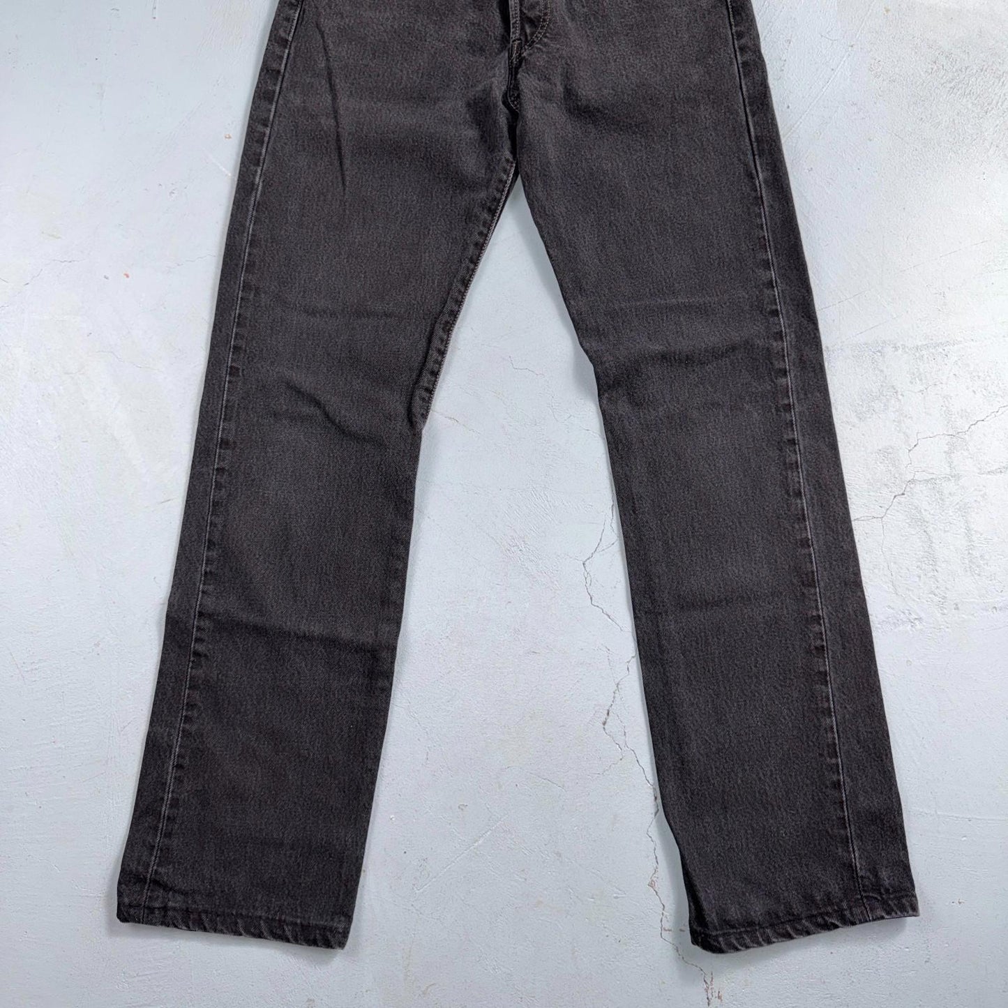 Levis 501 Vintage Y2K 90s XX Straight Leg Jeans Black Med Wash 29x34 Act 28x31