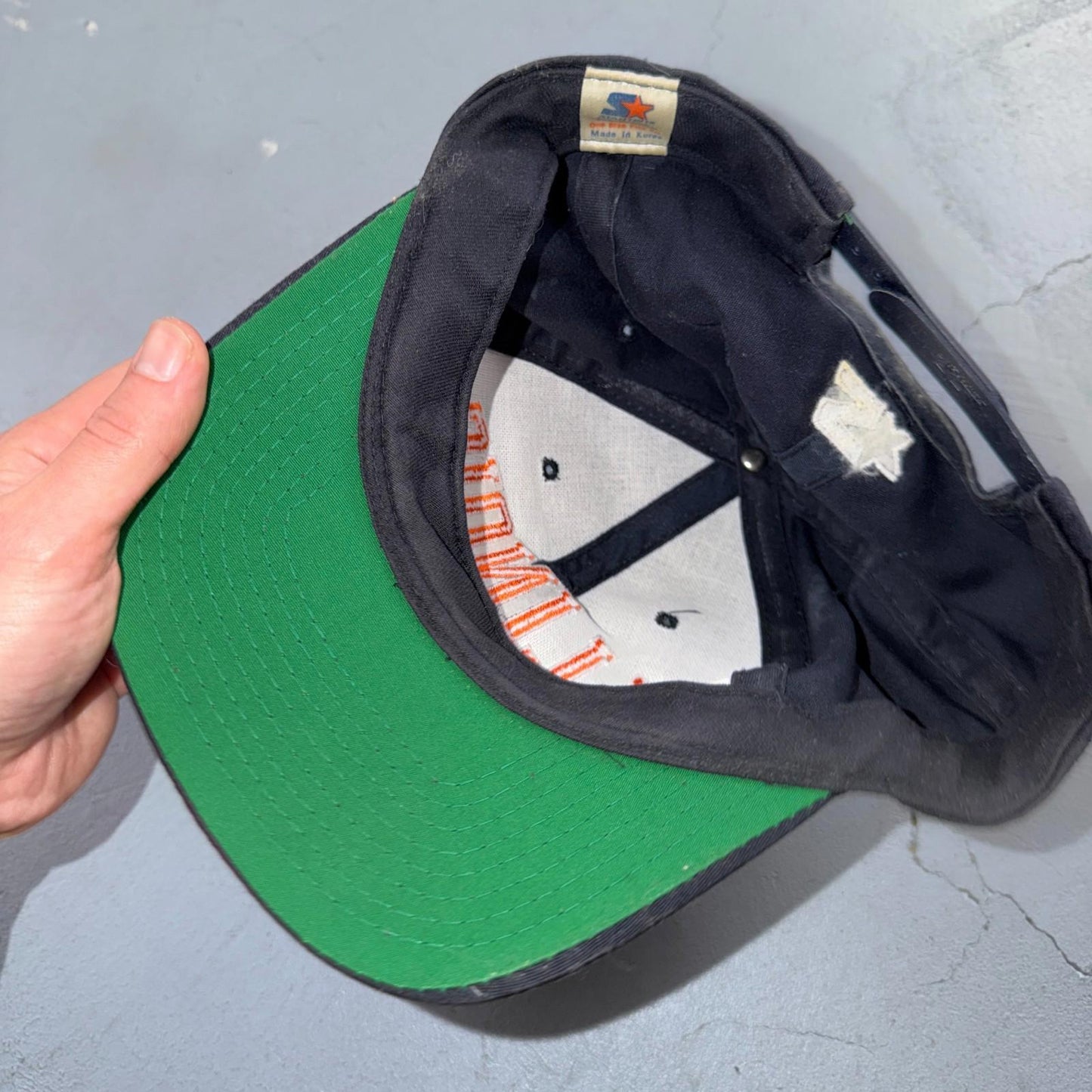 Illinois Starter 80s VTG Hat Baseball Cap Snapback Bears Sports Cool 1980s