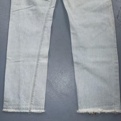Levis 501 Vintage 80s Redline Selvedge USA XX Jeans Light Wash 28x29 Skinny