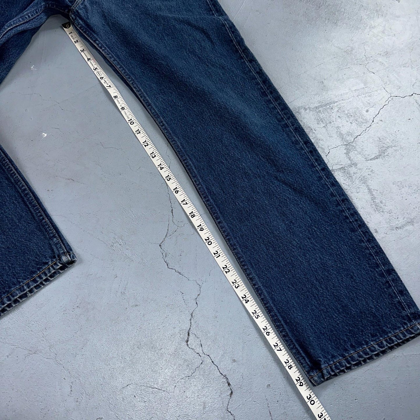 Levis 501 Vintage 90s USA XX Straight Leg Jeans Blue Med Wash 32x33 Act 29x29