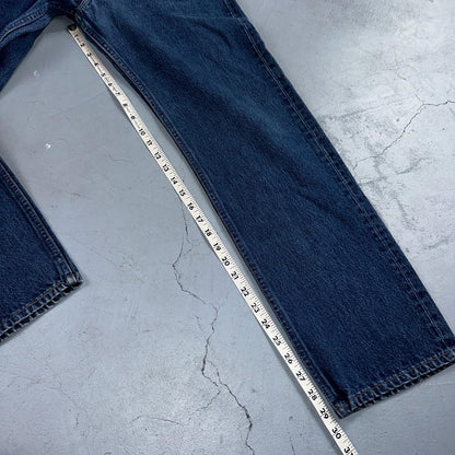 Levis 501 Vintage 90s USA XX Straight Leg Jeans Blue Med Wash 32x33 Act 29x29