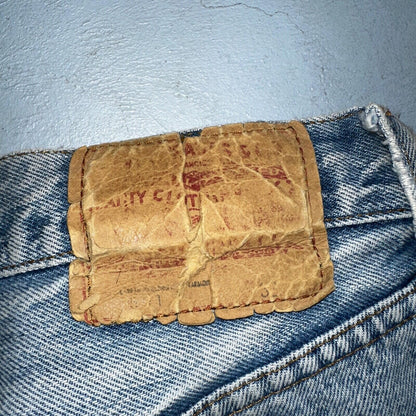 Levis 501 Vintage 80s Redline Selvedge USA XX Jeans Med Wash 32x36 Act 30x31