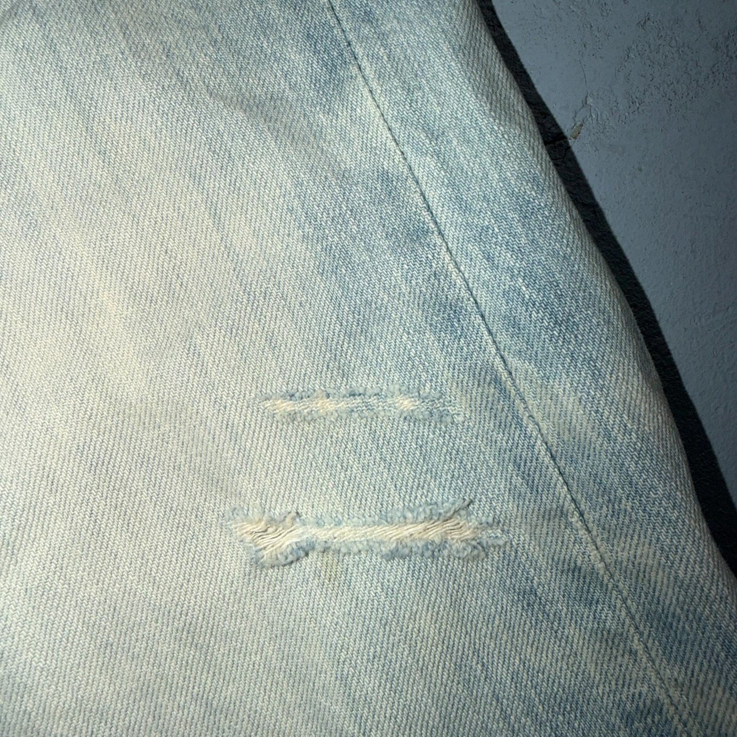 Levis 501 Vintage Y2K 90s XX Straight Leg Jeans Blue Light Wash 34x32 Act 33x32