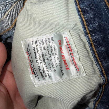 Ariat M4 FR Relaxed Boot Cut Men’s Blue Denim Jeans Size 34x36 CAT2 2112