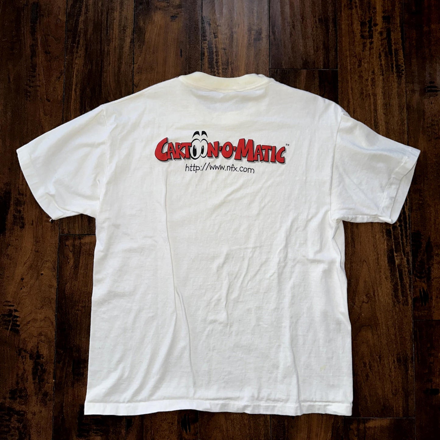 Cartoon-O-Matic Vintage T Shirt 90s nFX Cartoon Network Anime Rap TV Movie RARE