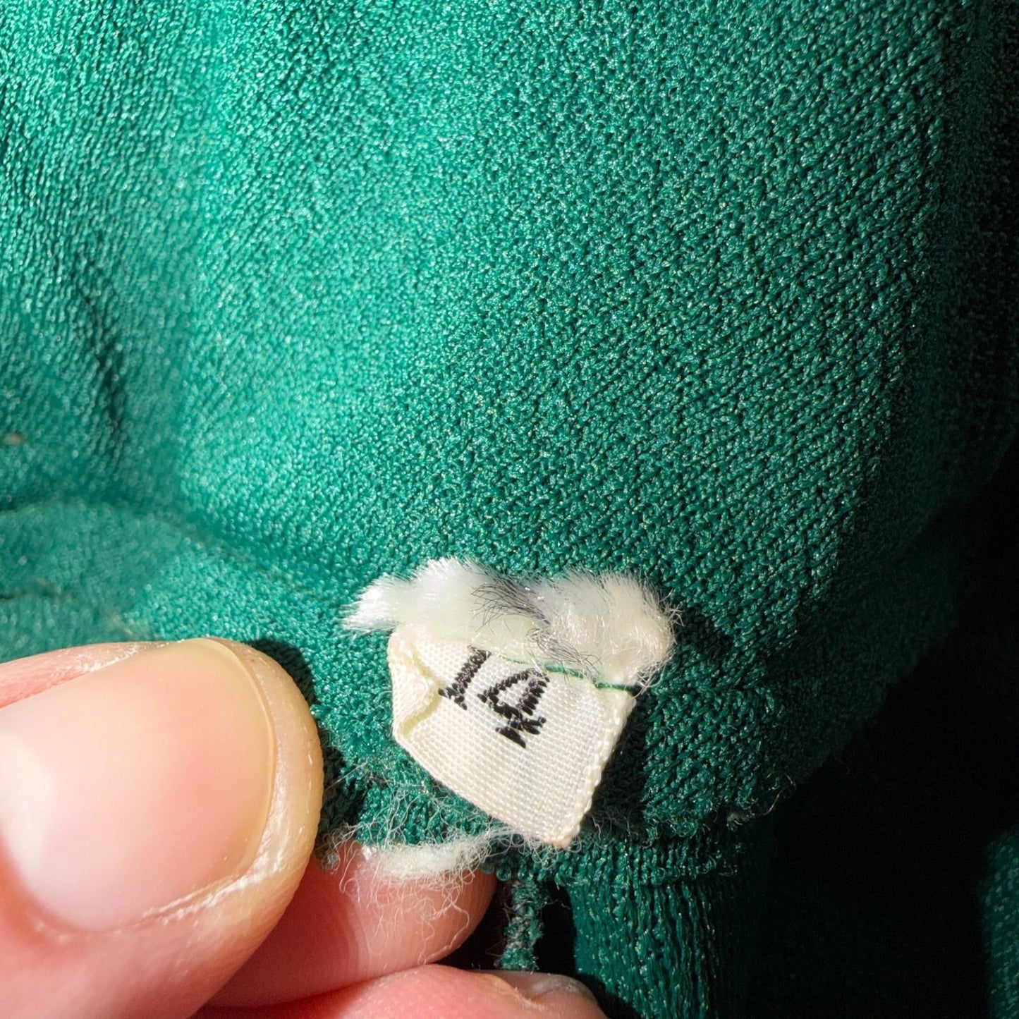 Vintage USA Rockabilly Womens Dress Pants 60s Bell Bottom Green Size 14 Boot Cut