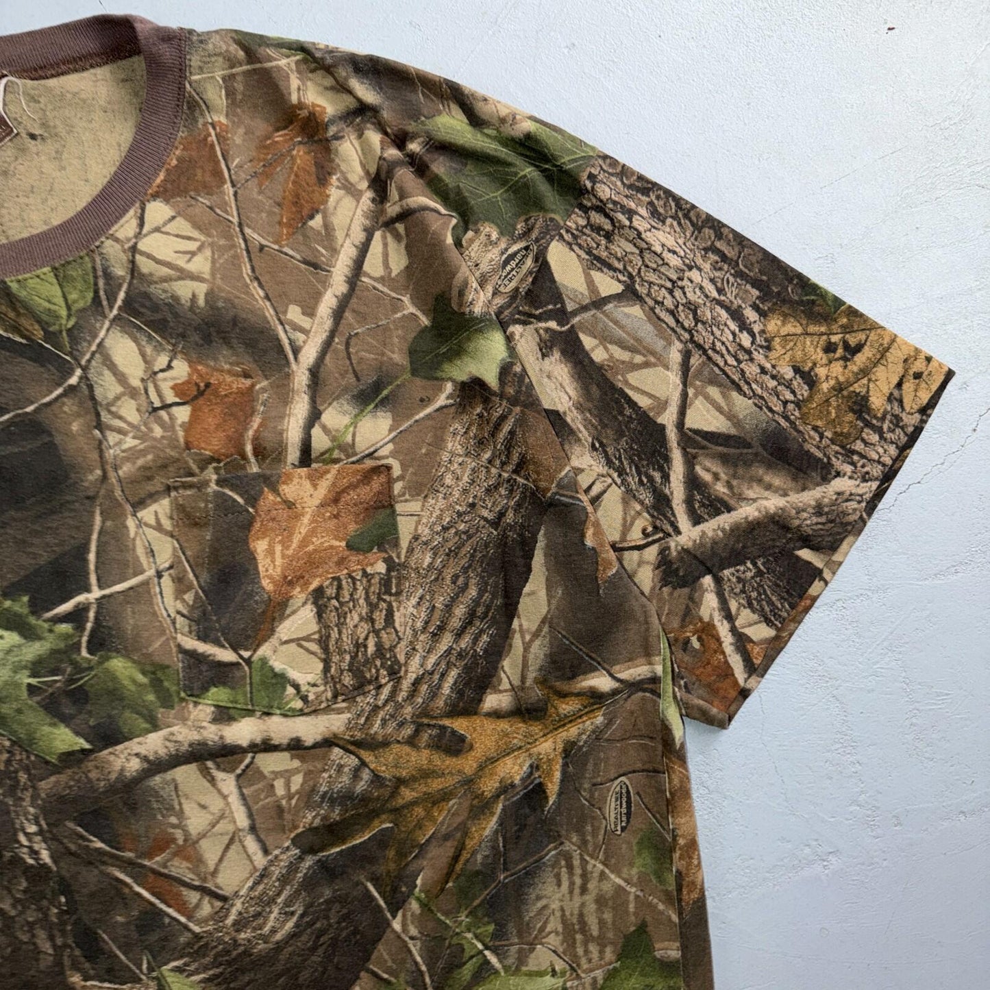 Vintage Ranger Shirt Mens 2X Realtree Hardwoods Camo Hunting Outdoors USA Made