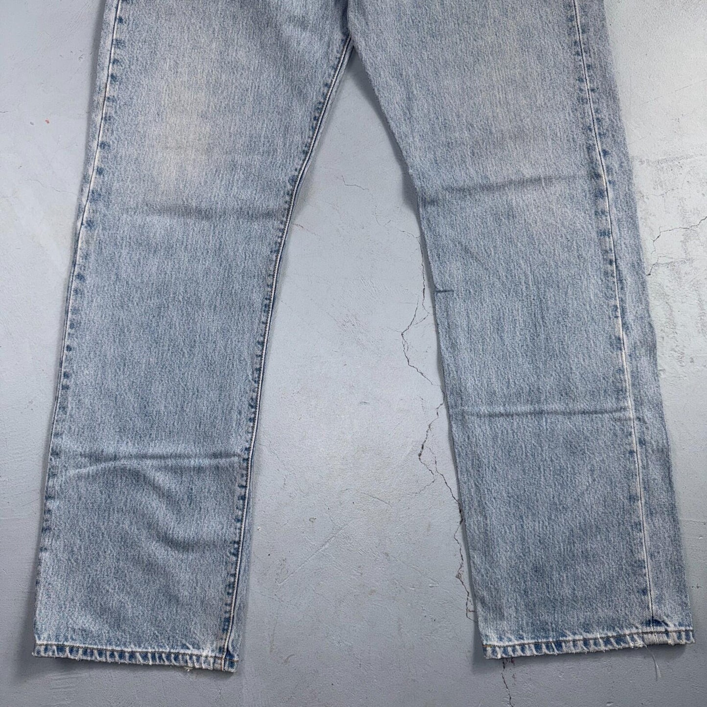 Levis 501 Vintage Y2K 90s XX Straight Leg Jeans Blue Light Wash 38x34 Act 36x34