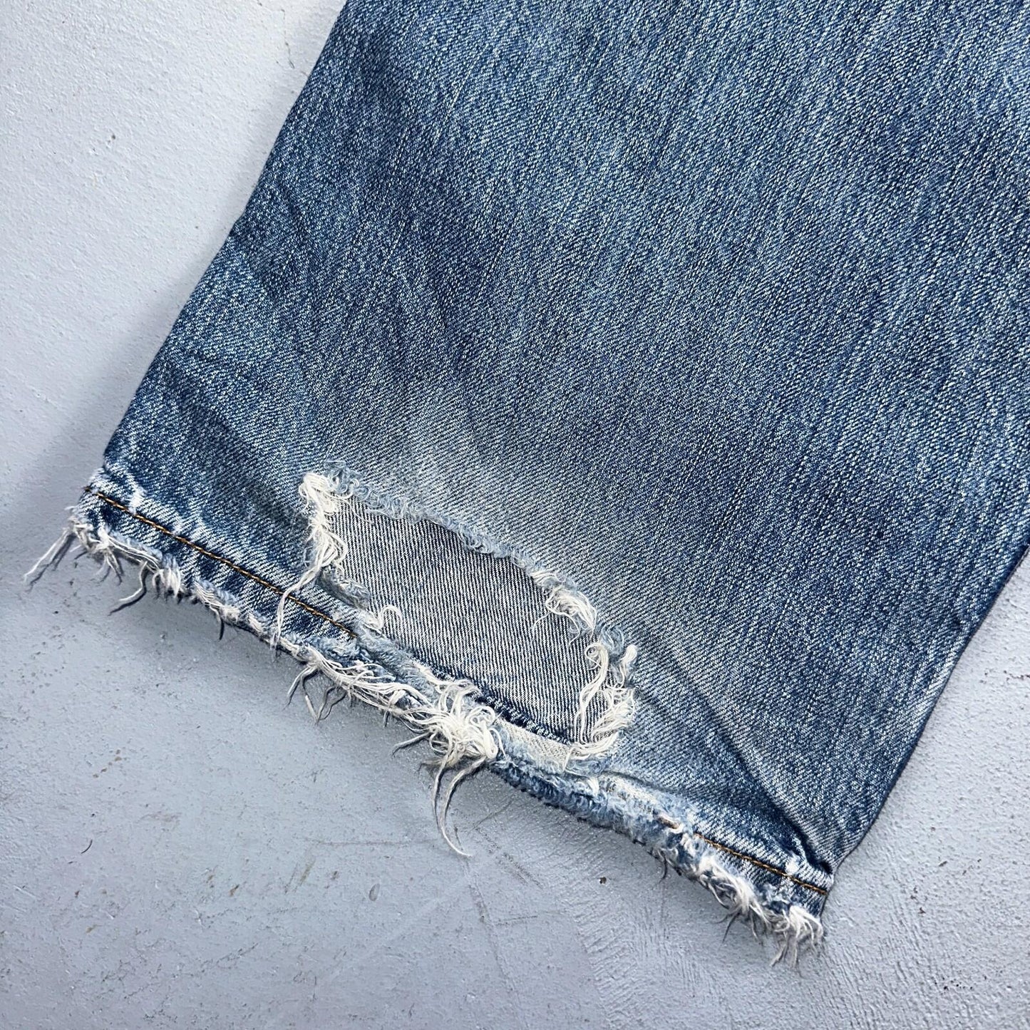 Levis 501 Vintage Y2K 90s XX Straight Leg Jeans Blue Light Wash 36x32 Act 35x31
