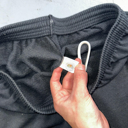 Vintage 70s FOTL Fleece Sweatpants Adult L Black Made In USA Champion 1970s