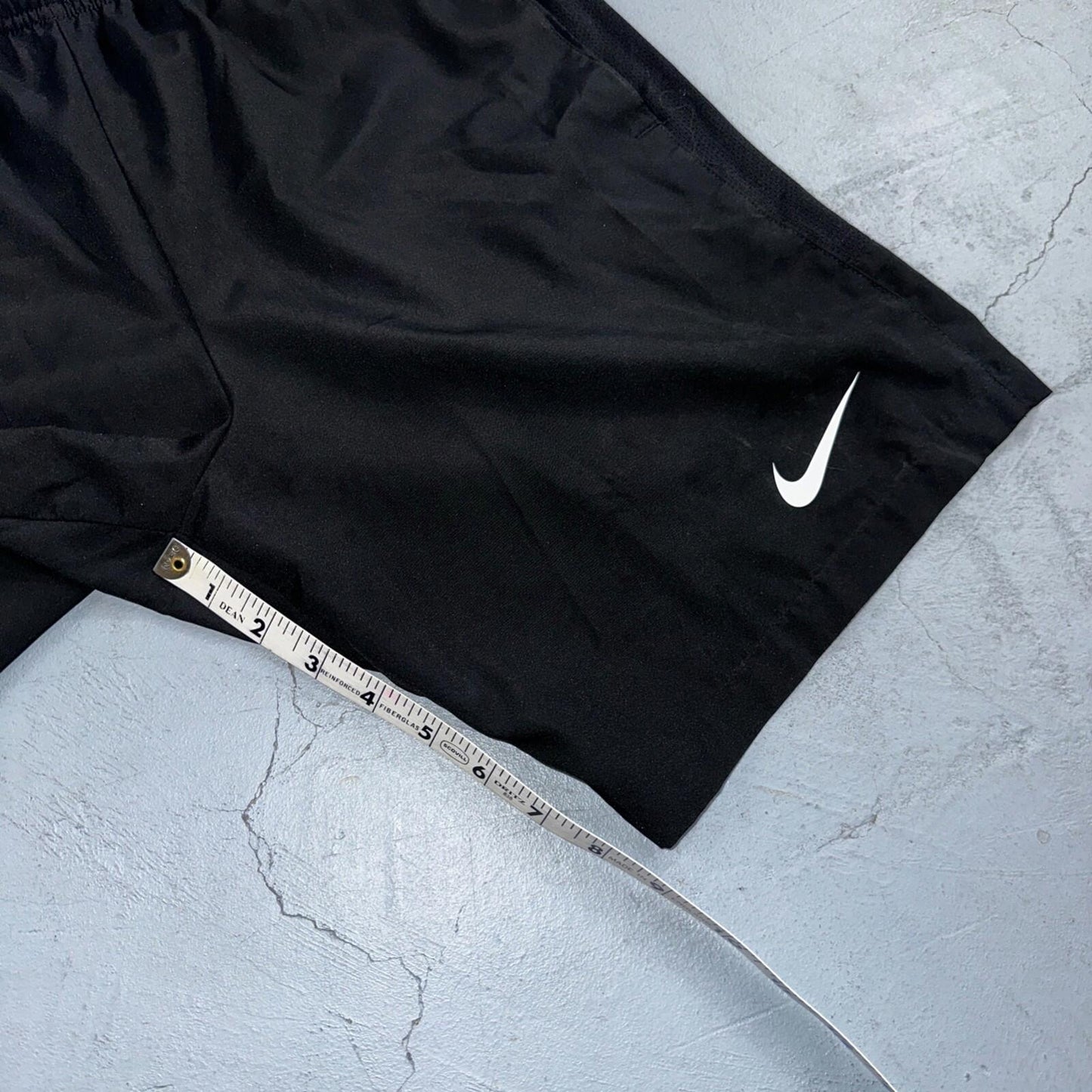 Nike Mens Athletic Gym TNNS Muscle Shorts Dri Fit Black Gym Sports Small