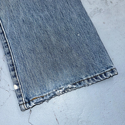 Levis 501 Vintage Y2K XX Straight Leg Jeans Blue Light Wash 34x32 Act 34x31