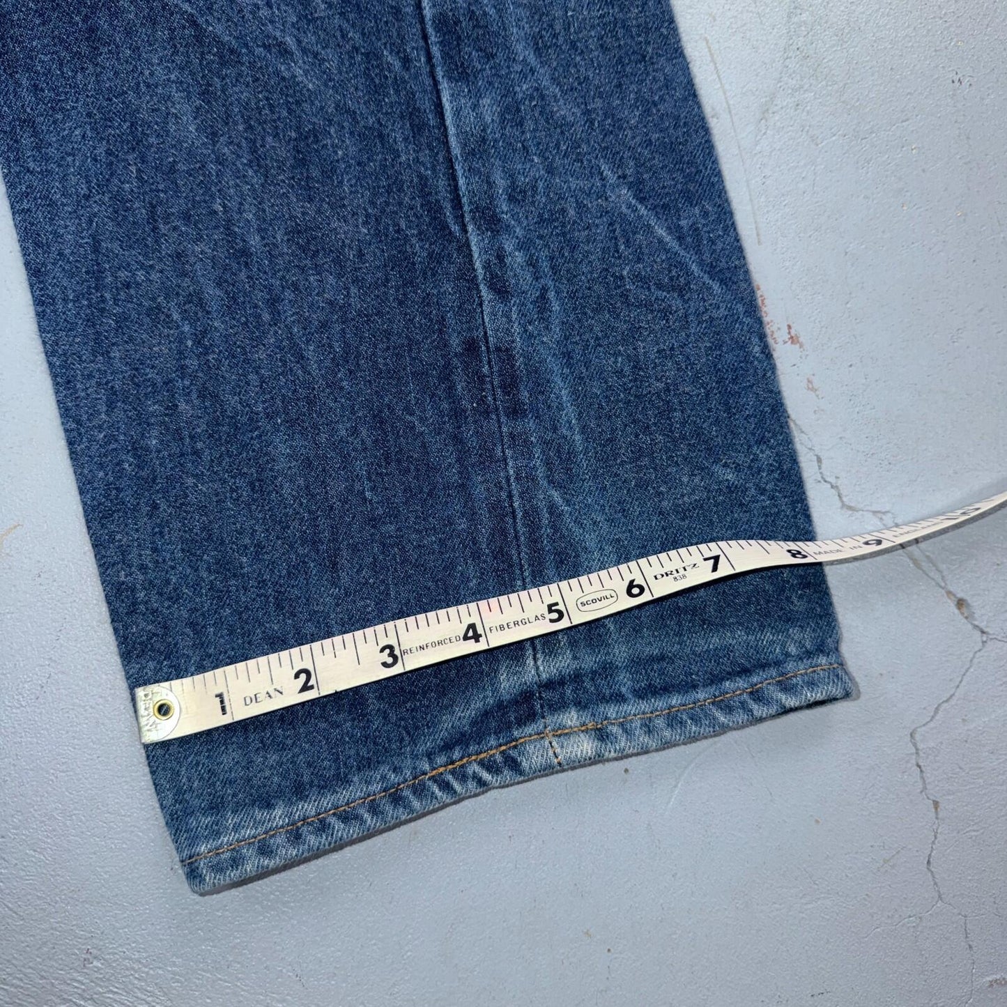 Levis 501 Vintage 80s Redline Selvedge USA XX Jeans Dark Wash 34x38 Act 31x34