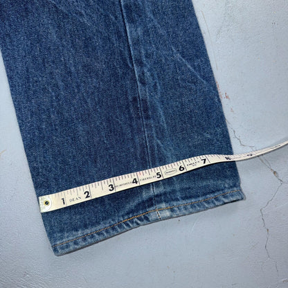 Levis 501 Vintage 80s Redline Selvedge USA XX Jeans Dark Wash 34x38 Act 31x34