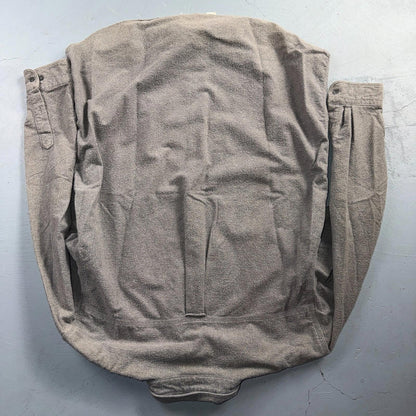 Vintage Woolrich Shirt Mens XL Gray 80s Button Up Chamois Hunting Outdoor USA