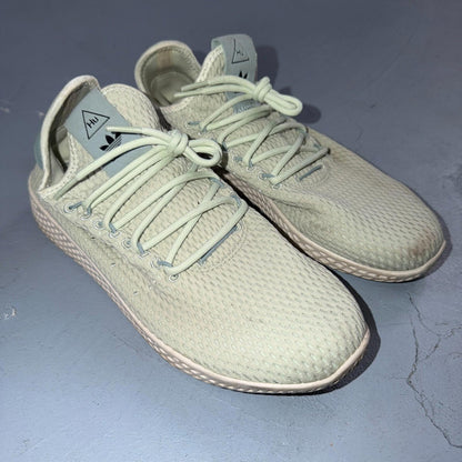 Adidas Pharrell Williams HU Linen Green Tennis Shoes Sneaker CP9765 Mens Sz 7