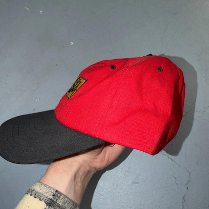 Josta Coca Cola Red Baseball Hat Strapback USA Rare Vintage Trucker