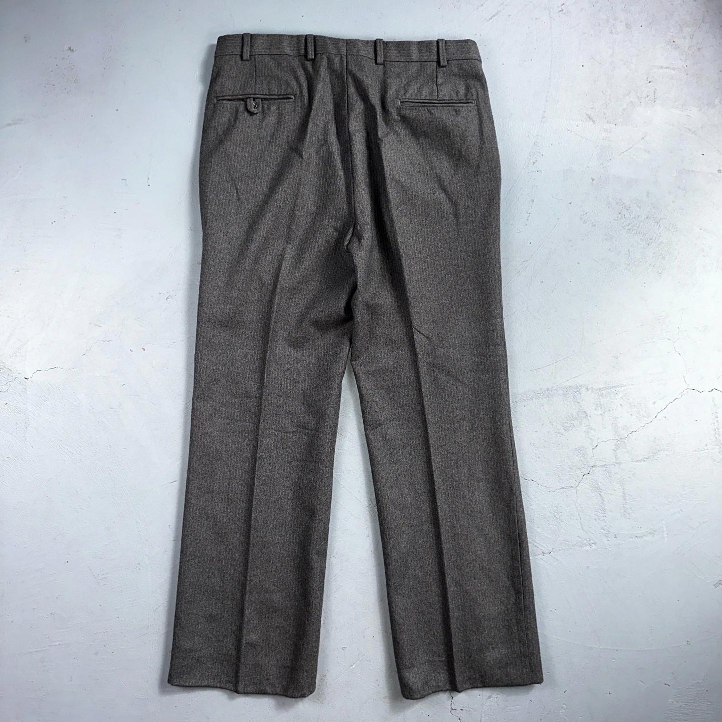 VTG Mens 2 PC Suit 41 Jacket Coat Pants Gray Rockabilly 80s Egon Von Furstenberg