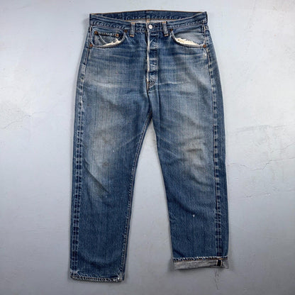 Levis 501 Big E Vintage 60s Redline Selvedge USA XX 1960s Jeans 36x32 Act 34x28
