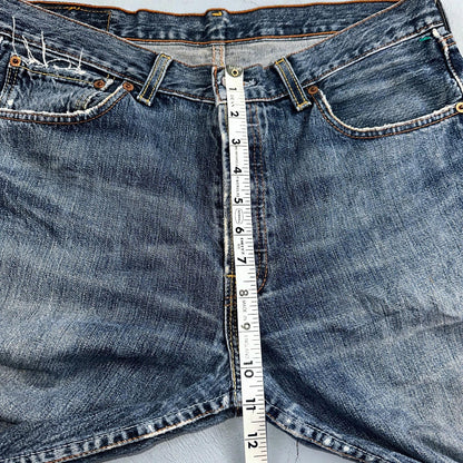 Levis 501 Vintage Y2K XX Straight Leg Jeans Blue Med Wash 33x32 Act 32x31