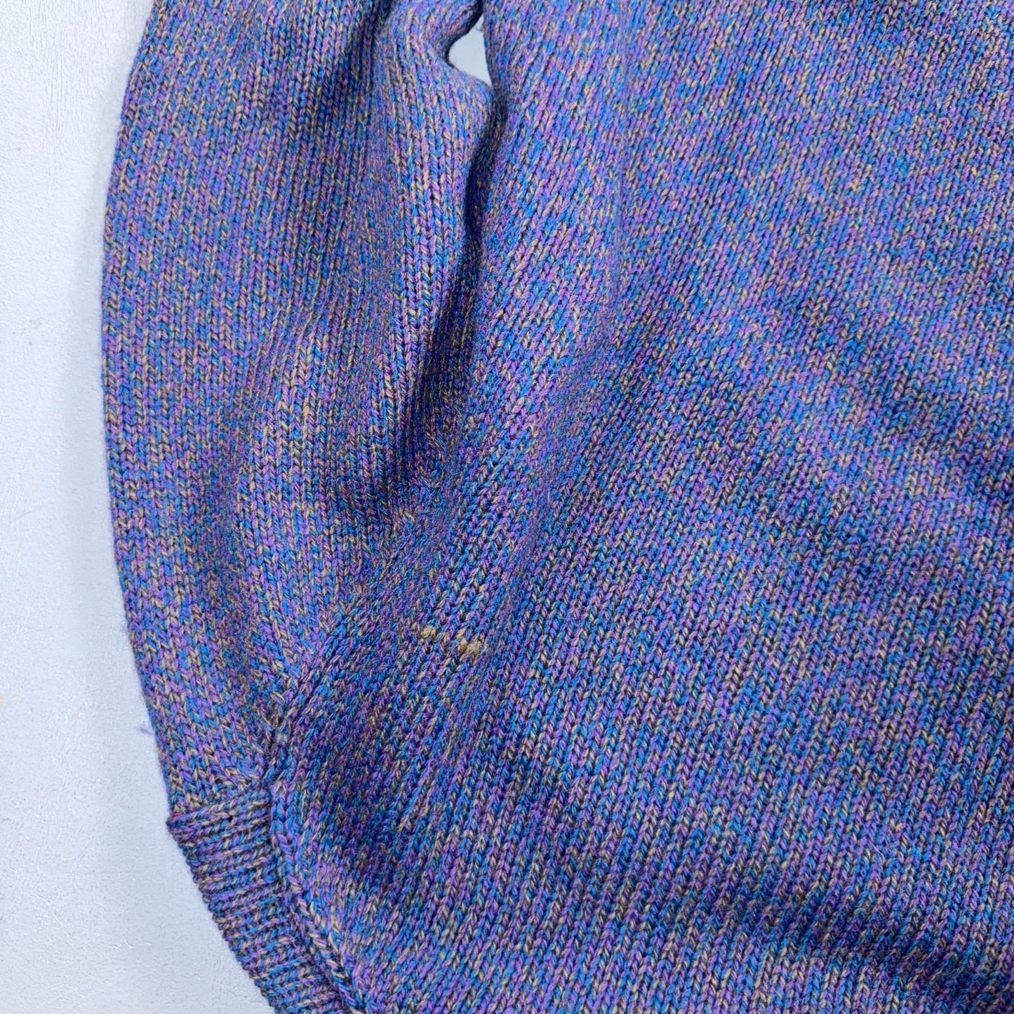 Woolrich VTG 80s Wool Fair Isle Nordic Sweater Women's Size M Blue Chic Cozy