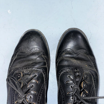 VTG Nike Kempshall Last Golf Shoes Mens 10 Black 90s 1998 Tiger Era Needs Clean