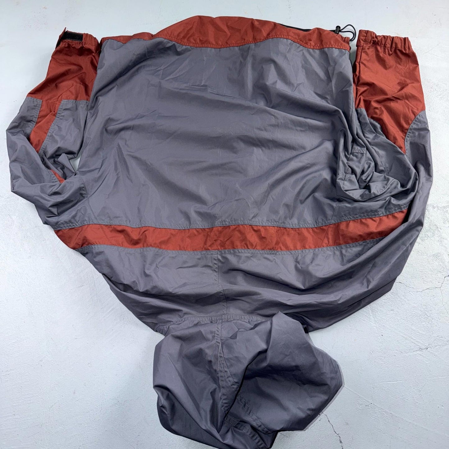 Nike ACG Half-Zip Anorak Jacket Mens M Gray Windbreaker Hiking Outdoor VTG 90s